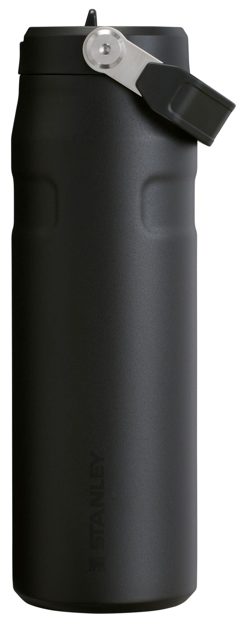 Valokuva tuotteesta Juomapullo Stanley The IceFlow™ Bottle Flip Straw 0.7L Black 2.0, kuuluu tuoteryhmään Sesonkituotteet.
