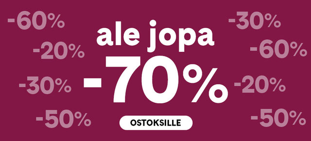 Talviale - erä tuotteita jopa -70%