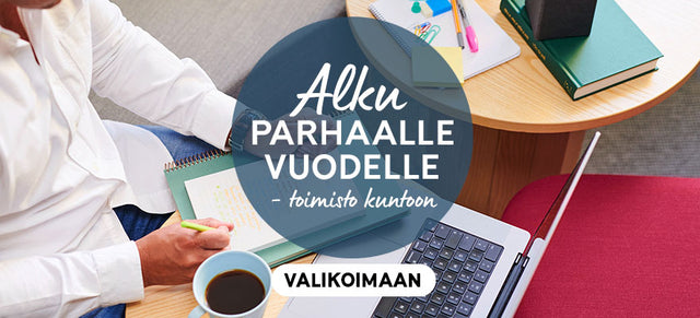 Alku parhaalle vuodelle - päivitä kotitoimisto kuntoon