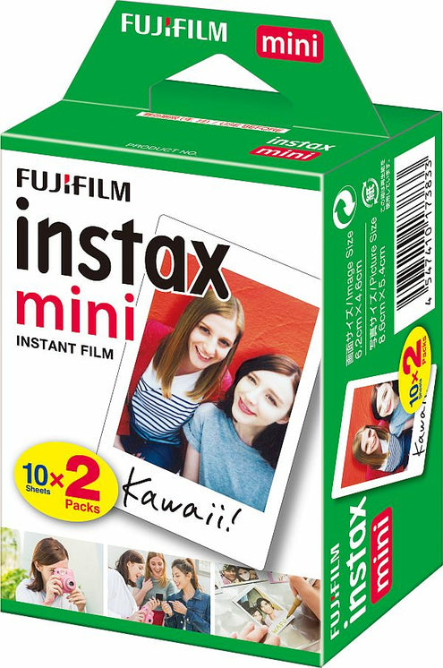 INSTAX MINI Film (twin pack 10x2) 20 kuvaa