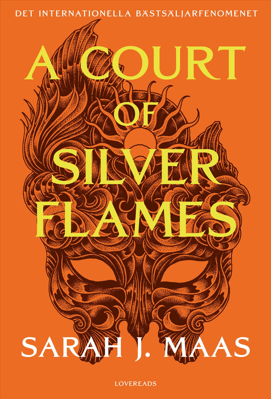 Valokuva kirjasta Sarah J. Maas Court of Silver Flames (svensk utgåva), A, kuuluu tuoteryhmään Ruots kaunokirjat.