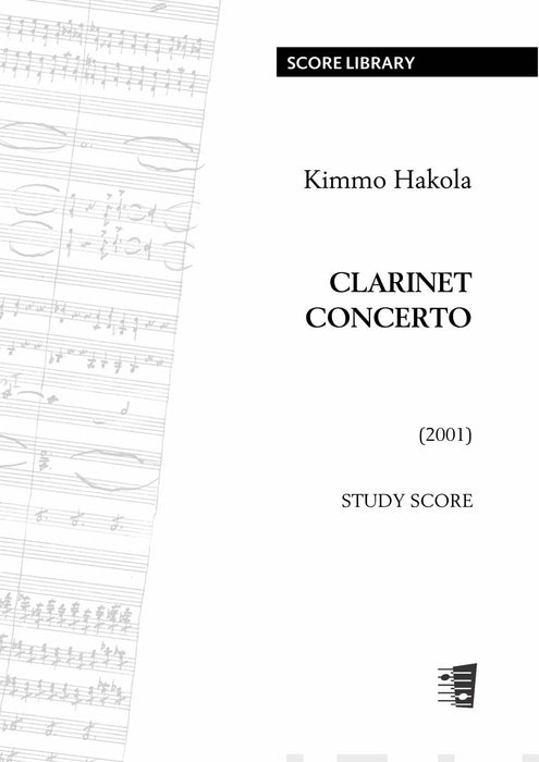 Clarinet Concerto - Study score