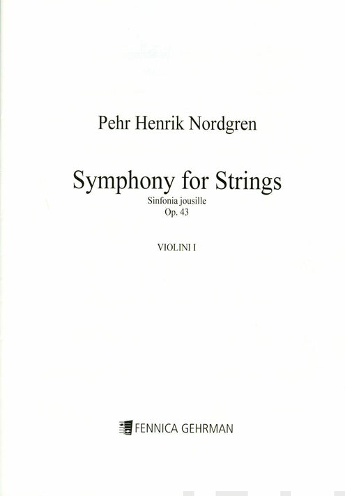 Symphony for Strings - Parts (33221)