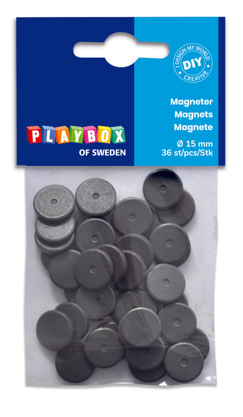 Magneettinapit 36kpl 15mm