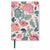 Muistikirja A5/176s Paperstyle Design Pink Flowers viivallinen