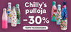 Erä Chilly's juomapulloja -30%, tartu tarjoukseen!