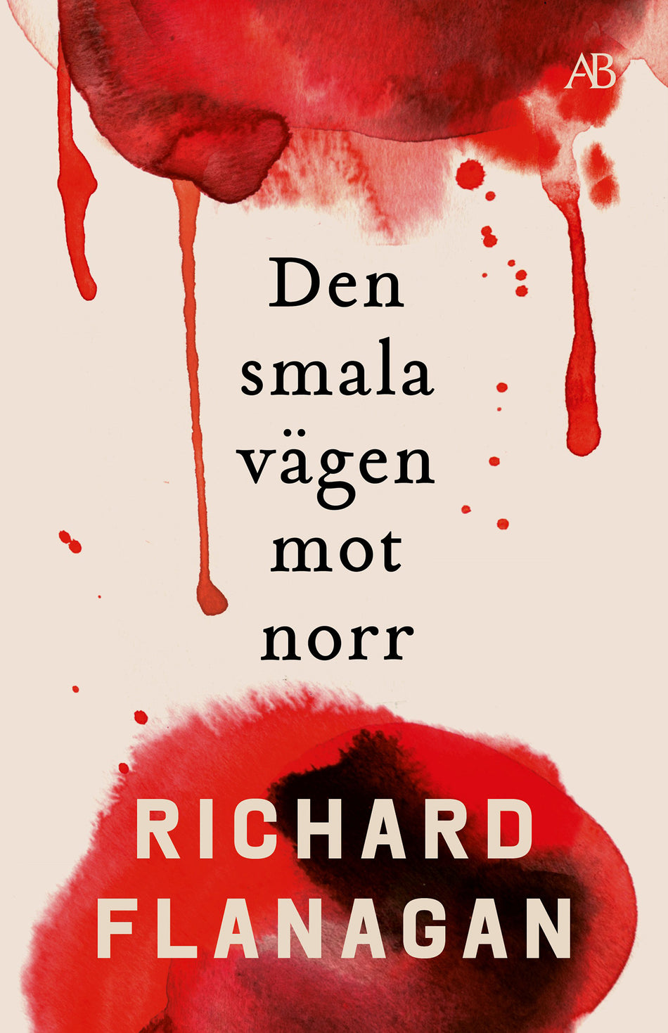 Valokuva kirjasta Richard Flanagan Den smala vägen mot norr, kuuluu tuoteryhmään Ruots kaunokirjat.