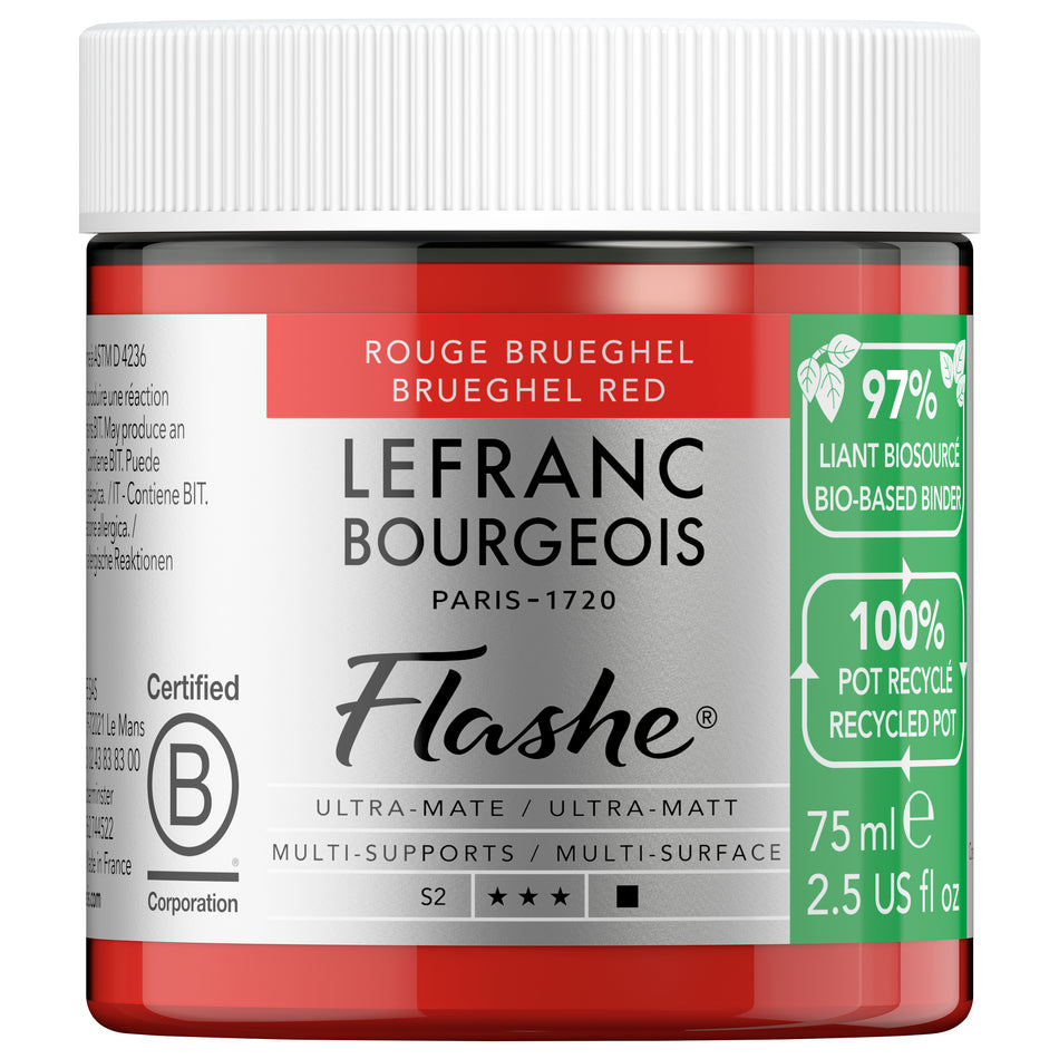 Valokuva tuotteesta Askartelumaali 75 ml Brueghel Red Flashe Bio, kuuluu tuoteryhmään Askartelutarvikkeet.