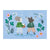 Tuotteen Kutsukirjesetti 8+8 Animal Fanfare Djeco pikkukuva 3