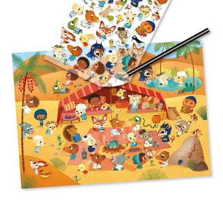 Askartelusetti siirtokuvat savanni Djeco