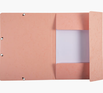 Kulmalukkokansio Exacompta kartonki pastelli oranssi