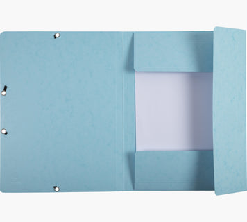 Kulmalukkokansio Exacompta kartonki pastelli sininen
