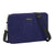 Tuotteen Läppäritasku 15" olkahihnalla sininen sametti Viquel pikkukuva 1