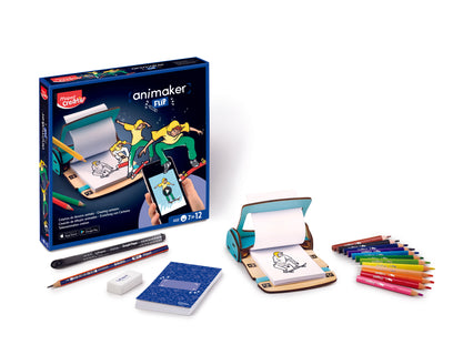 Piirustussetti Animaker Flip Action