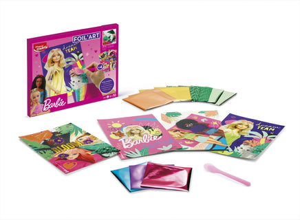 Askartelusetti Foil Art Barbie Maped