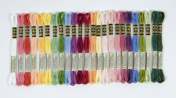 Kirjontalanka 24x4m Floral DMC muliinilanka