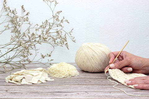 Lanka DMC Eco Vita luonnonvalkoinen 3mm 100g