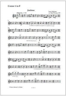 Jouluna (At Christmas) for brass ensemble (PDF) - Score & parts