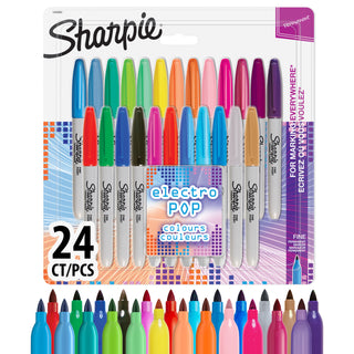 Huopakynä 24 kpl Electro POP Sharpie