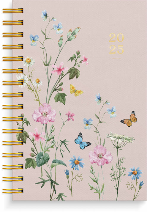 Päiväkirja Saga kukka 2025
