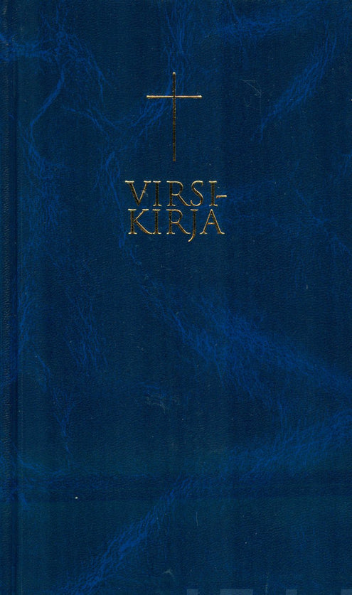 Virsikirja (kirkkovirsikirja, 120x200 mm, sininen, uudistettu)