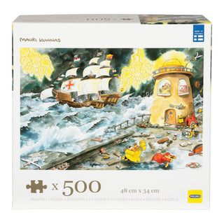 Palapeli 500 palaa Mauri Kunnas Hui kauhistus!