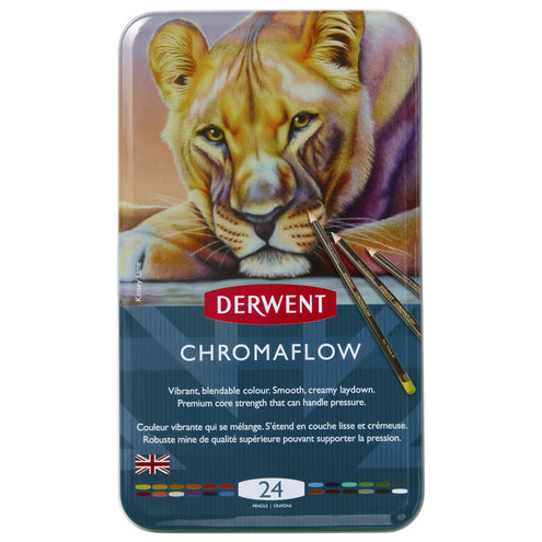 Värikynä 24 kpl Derwent Chromaflow