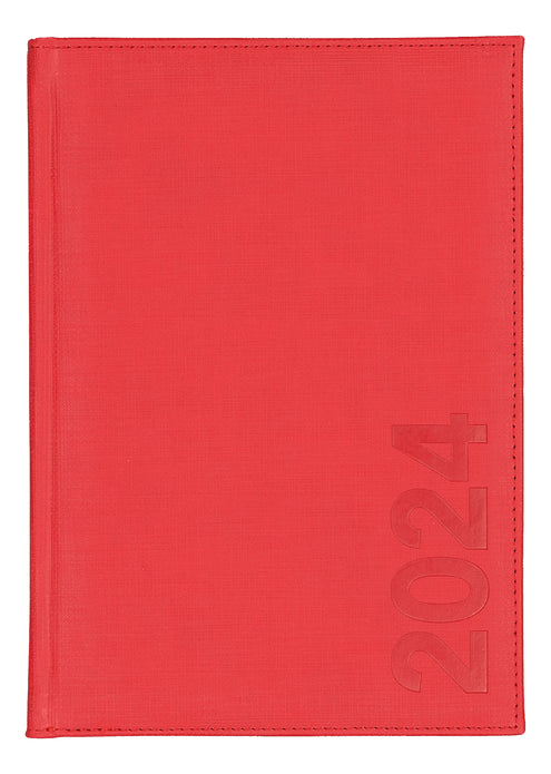 Päiväkirja 2024 Classic A5 punainen