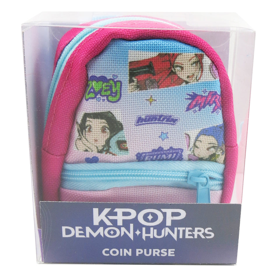 Valokuva tuotteesta Kolikkoreppu KPOP Demon Hunters lajitelma, kuuluu tuoteryhmään Laukut kukkarot.