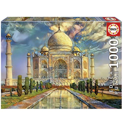 Palapeli 1000 palaa Taj Mahal