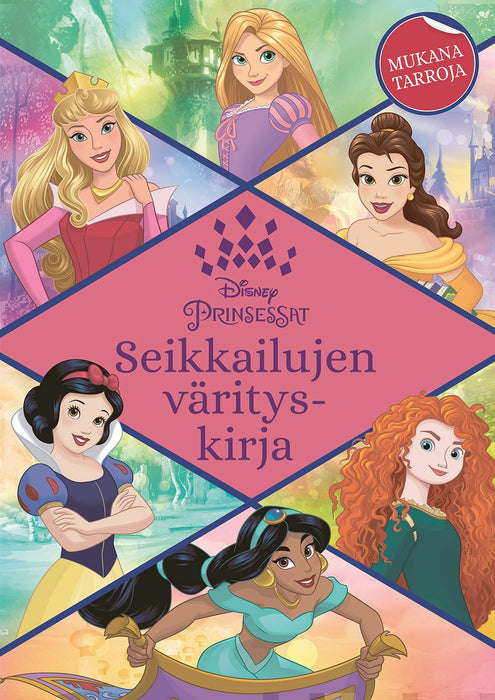 Disney Prinsessat Seikkailujen värityskirja