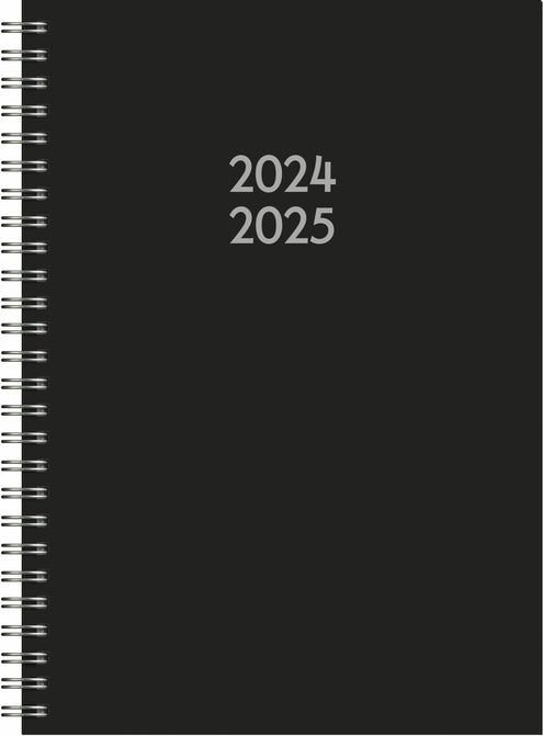 Basic Compact 2024-2025 musta SKK (lukuvuosikalenteri)