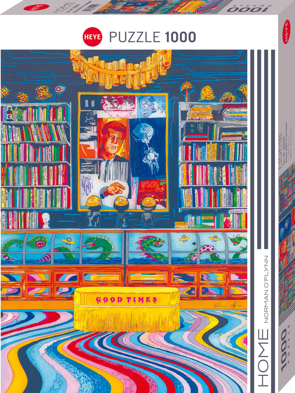 Valokuva tuotteesta Palapeli 1000 palaa Home Room With President, kuuluu tuoteryhmään Palapelit.