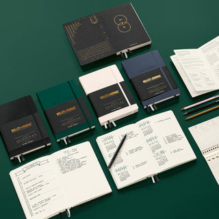 Muistikirja A5 Leuchtturm1917 Bullet Journal Edition 2 vihreä