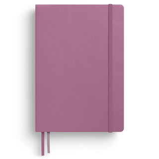 Muistikirja A5 Leuchtturm1917 Hard Dusty Rose ruled, kovakantinen viivallinen