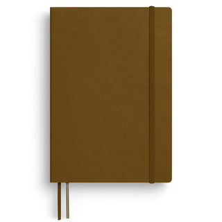 Muistikirja A5 Leuchtturm1917 Soft Spice Brown ruled, pehmeäkantinen viivallinen