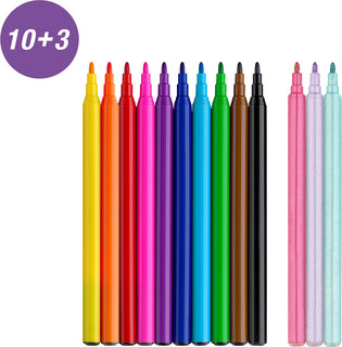 Huopakynä 10+3 kpl yksisarvinen Faber-Castell