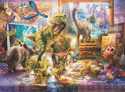 Palapeli 100 palaa XXL Dino Toys Come To Life