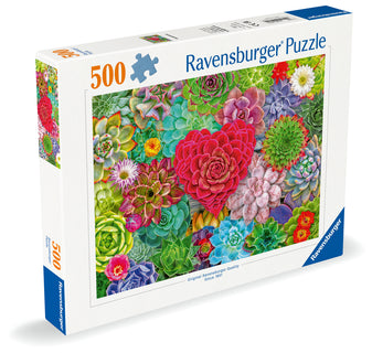 Palapeli 500 palaa Succulent Love