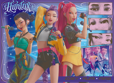 Palapeli 100 palaa K-Pop Demon Hunters Happy fans, happy Honmoon!