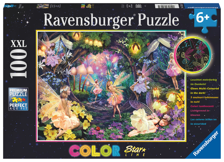 Valokuva tuotteesta Palapeli 100 palaa Fairy Garden, kuuluu tuoteryhmään Palapelit.