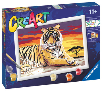 Taidesetti CreArt Majestic Tiger