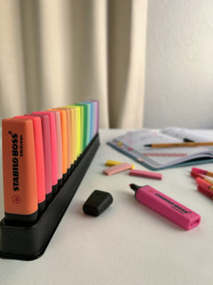 Korostuskynä Stabilo Boss 23 kpl Arty Deskset