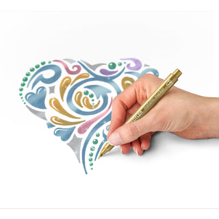 Huopakynä 10 kpl metallic Design Journey Staedtler