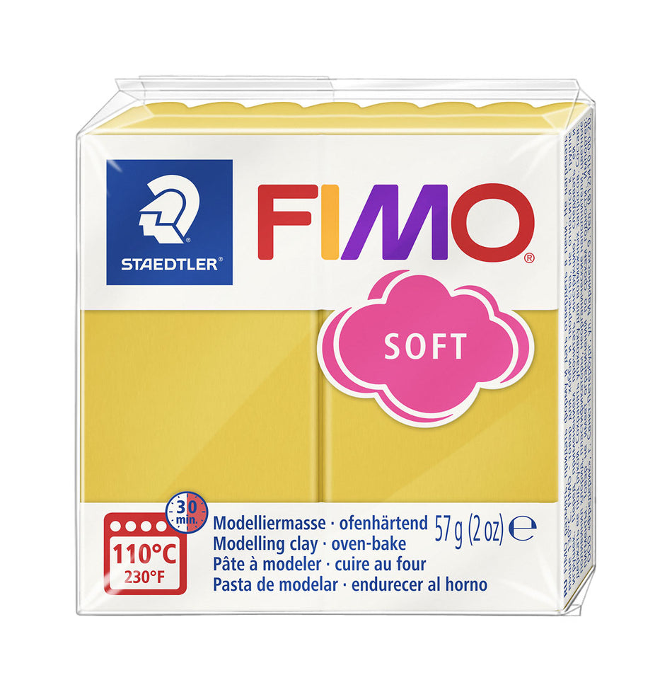 Valokuva tuotteesta Muovailumassa Fimo Soft mango, kuuluu tuoteryhmään Askartelutarvikkeet.