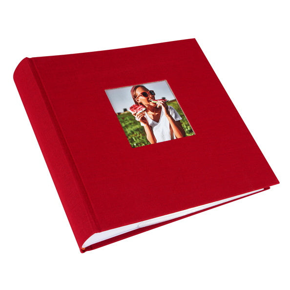 Valokuva tuotteesta Taskualbumi Goldbuch Bella Vista Slip-in 200/10x15 punainen, kuuluu tuoteryhmään Albumit ja keräily.