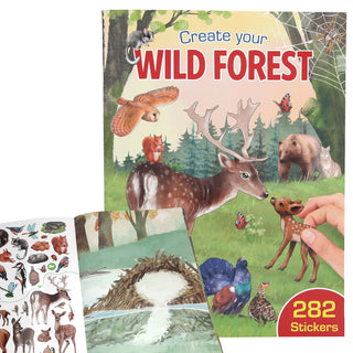Create Your Wild Forest Tarrakirja