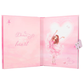 TOPModel Koodillinen & soiva päiväkirja BALLET