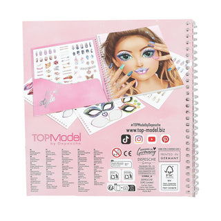 TOPModel Dress Me Up Face Tarrakirja