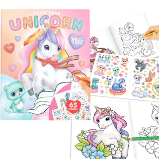 Ylvi Unicorn Värityskirja